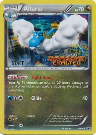 Altaria (BW48) (Staff Prerelease Promo) [Black & White: Black Star Promos] | Deep Dive Games St. Marys