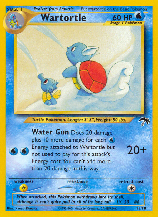 Wartortle (15/18) [Southern Islands] | Deep Dive Games St. Marys