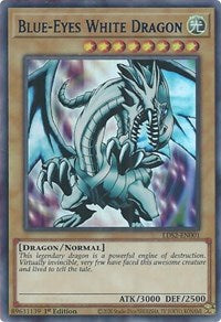 Blue-Eyes White Dragon (Blue) [LDS2-EN001] Ultra Rare | Deep Dive Games St. Marys