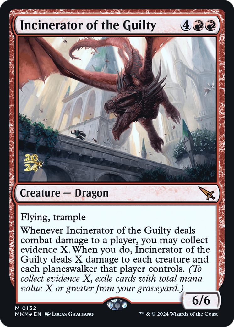 Incinerator of the Guilty [Murders at Karlov Manor Prerelease Promos] | Deep Dive Games St. Marys