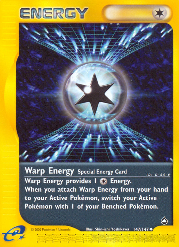 Warp Energy (147/147) [Aquapolis] | Deep Dive Games St. Marys