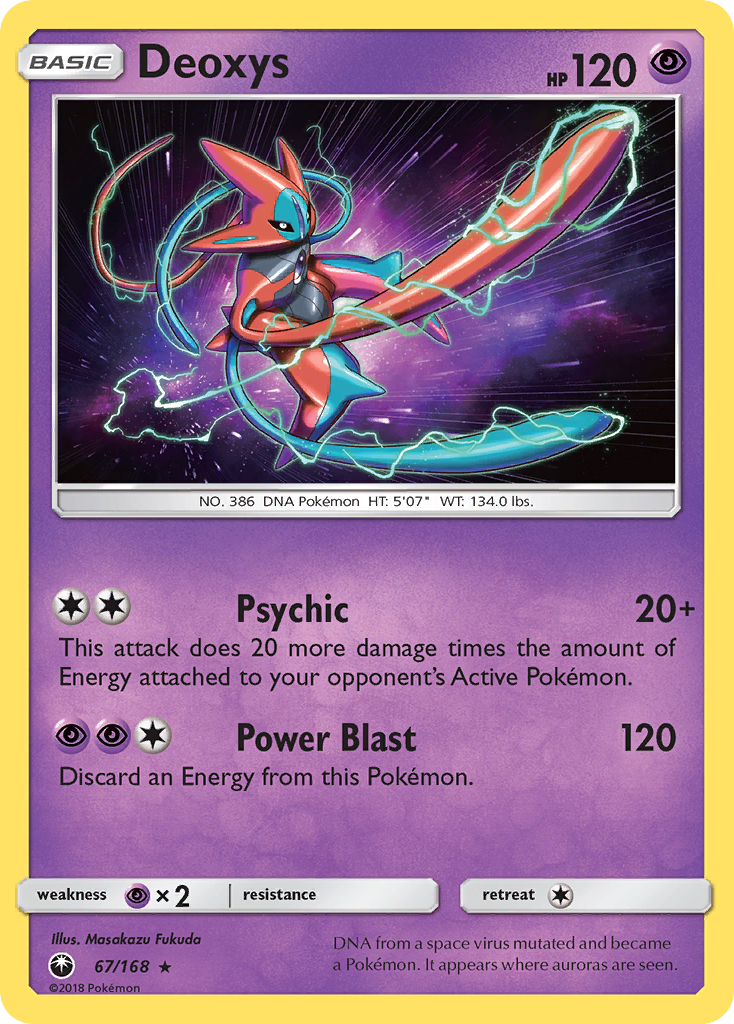 Deoxys (67/168) [Sun & Moon: Celestial Storm] | Deep Dive Games St. Marys