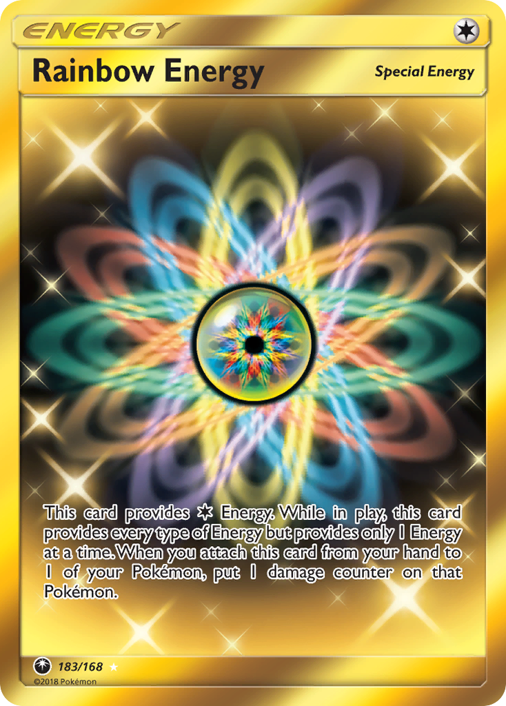 Rainbow Energy (183/168) [Sun & Moon: Celestial Storm] | Deep Dive Games St. Marys