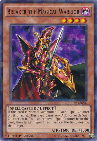 Breaker the Magical Warrior [BP03-EN005] Shatterfoil Rare | Deep Dive Games St. Marys