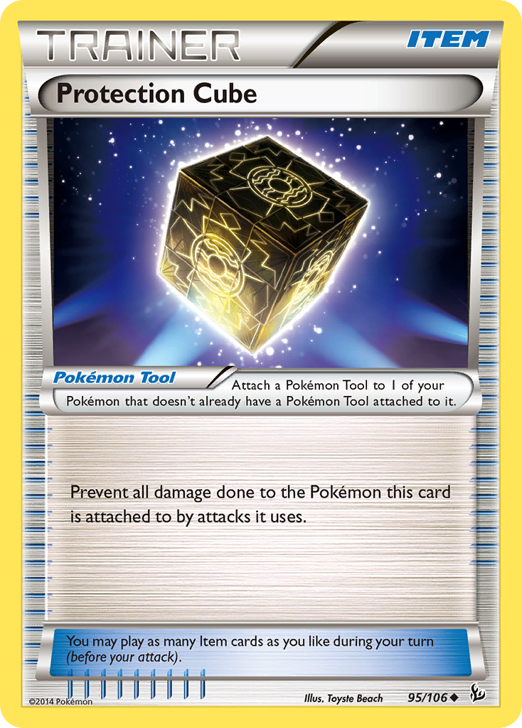 Protection Cube (95/106) [XY: Flashfire] | Deep Dive Games St. Marys