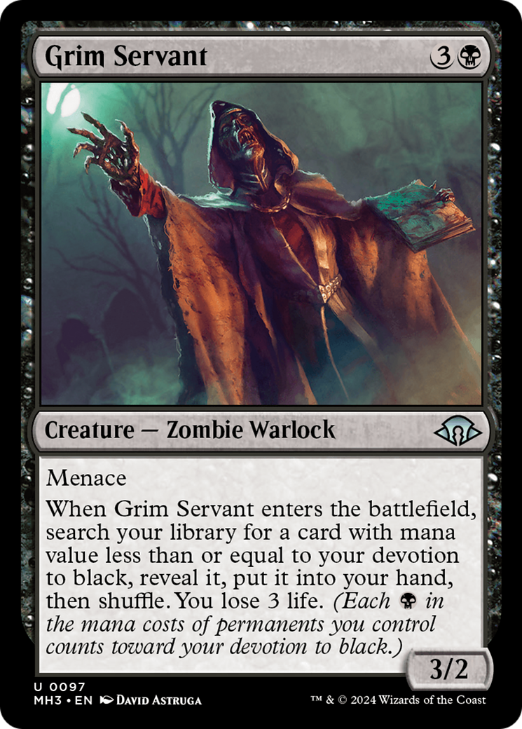 Grim Servant [Modern Horizons 3] | Deep Dive Games St. Marys