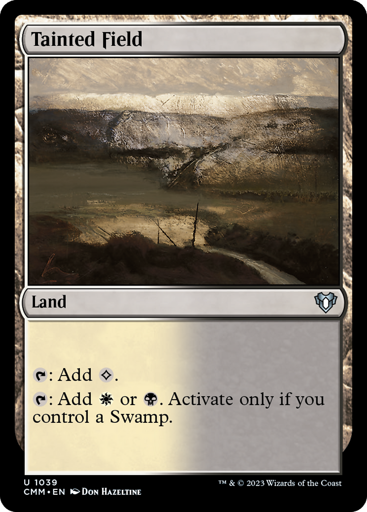 Tainted Field [Commander Masters] | Deep Dive Games St. Marys