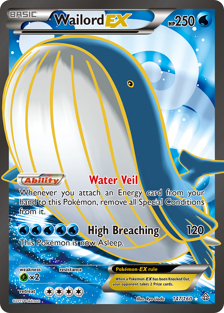 Wailord EX (147/160) [XY: Primal Clash] | Deep Dive Games St. Marys