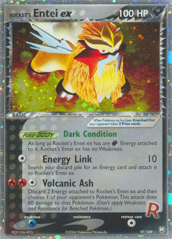 Rocket's Entei ex (97/109) [EX: Team Rocket Returns] | Deep Dive Games St. Marys