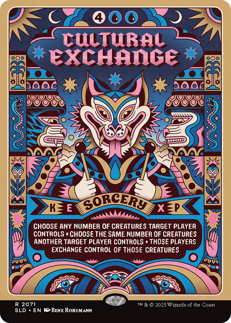 Cultural Exchange (Rainbow Foil) [Secret Lair Drop Series] | Deep Dive Games St. Marys