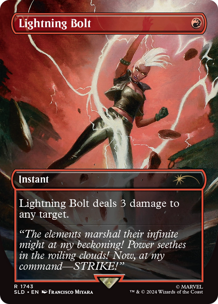 Lightning Bolt (1743) [Secret Lair Drop Series] | Deep Dive Games St. Marys