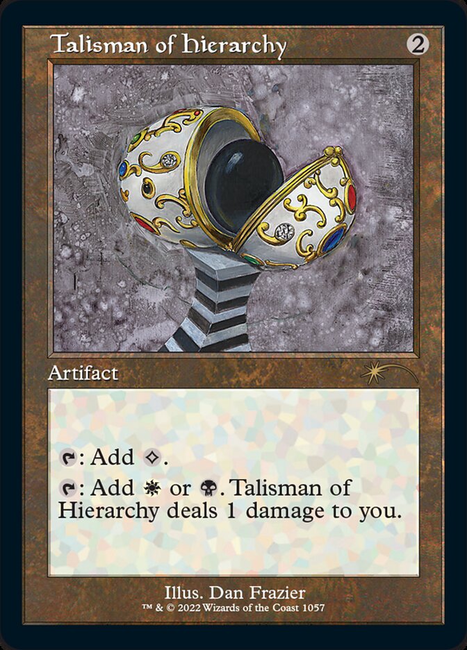 Talisman of Hierarchy (Foil Etched) [Secret Lair Drop Series] | Deep Dive Games St. Marys