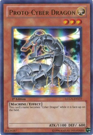 Proto-Cyber Dragon [LCGX-EN177] Ultra Rare | Deep Dive Games St. Marys