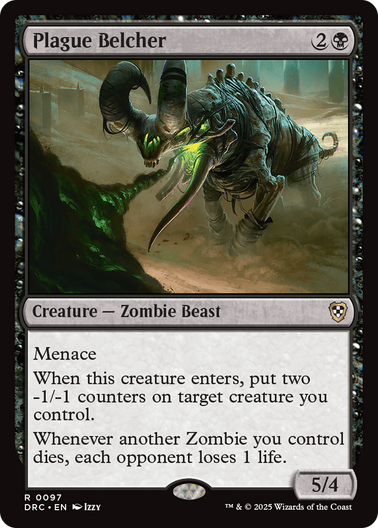 Plague Belcher [Aetherdrift Commander] | Deep Dive Games St. Marys