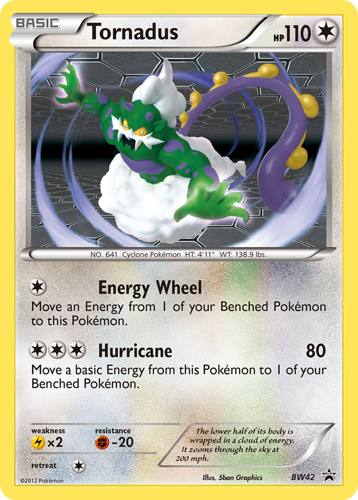 Tornadus (BW42) [Black & White: Black Star Promos] | Deep Dive Games St. Marys