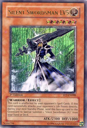 Silent Swordsman LV5 [FET-EN008] Ultimate Rare | Deep Dive Games St. Marys