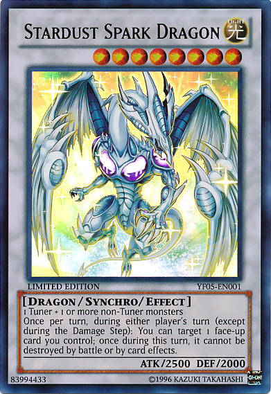 Stardust Spark Dragon [YF05-EN001] Ultra Rare | Deep Dive Games St. Marys