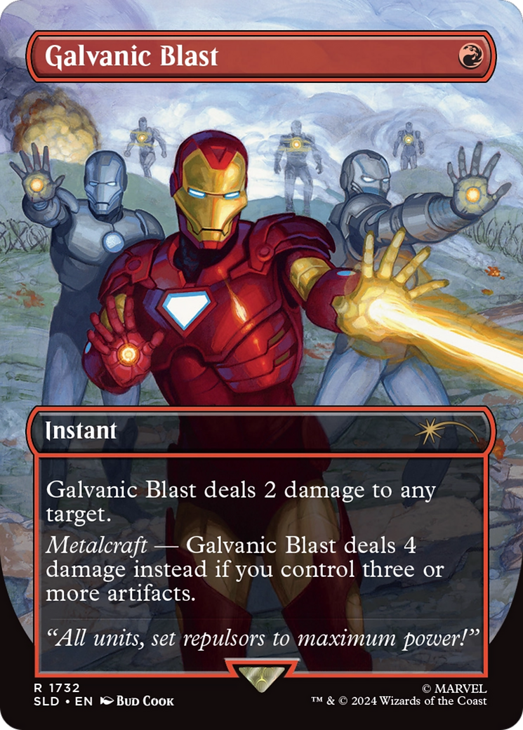 Galvanic Blast (Rainbow Foil) [Secret Lair Drop Series] | Deep Dive Games St. Marys