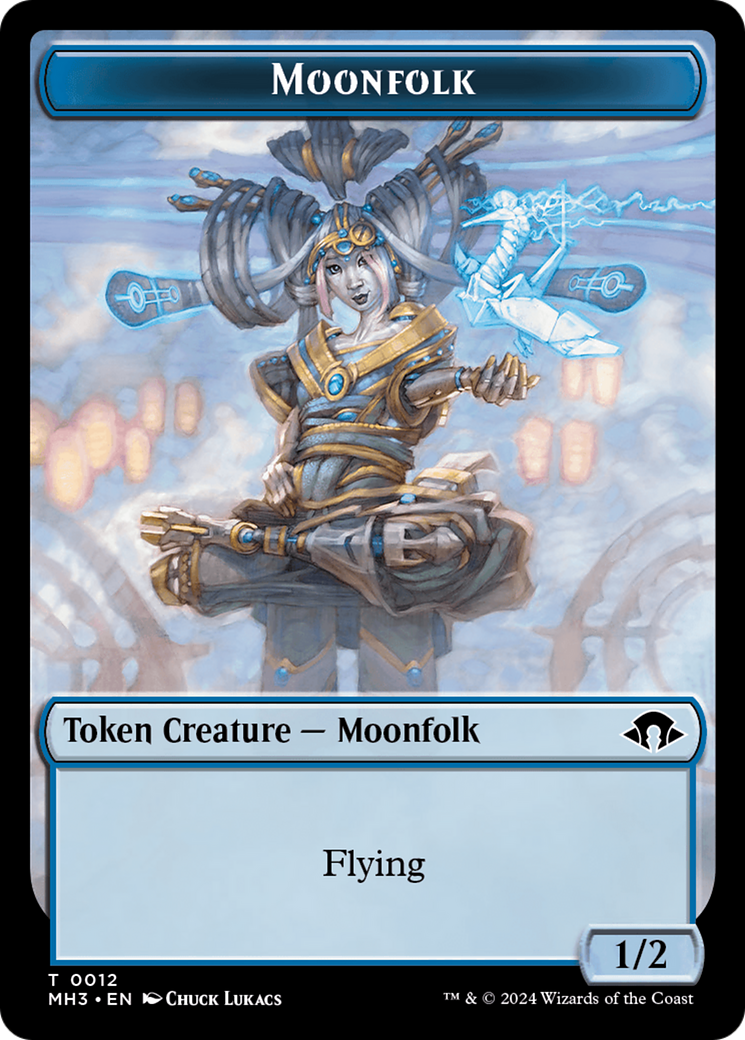 Moonfolk Token [Modern Horizons 3 Tokens] | Deep Dive Games St. Marys