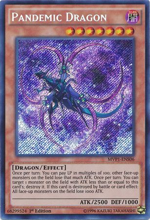 Pandemic Dragon [MVP1-ENS06] Secret Rare | Deep Dive Games St. Marys