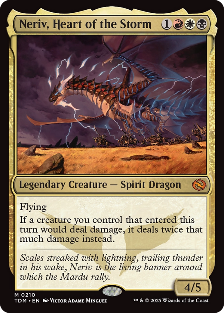 Neriv, Heart of the Storm [Tarkir: Dragonstorm] | Deep Dive Games St. Marys