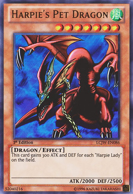 Harpie's Pet Dragon [LCJW-EN086] Ultra Rare | Deep Dive Games St. Marys