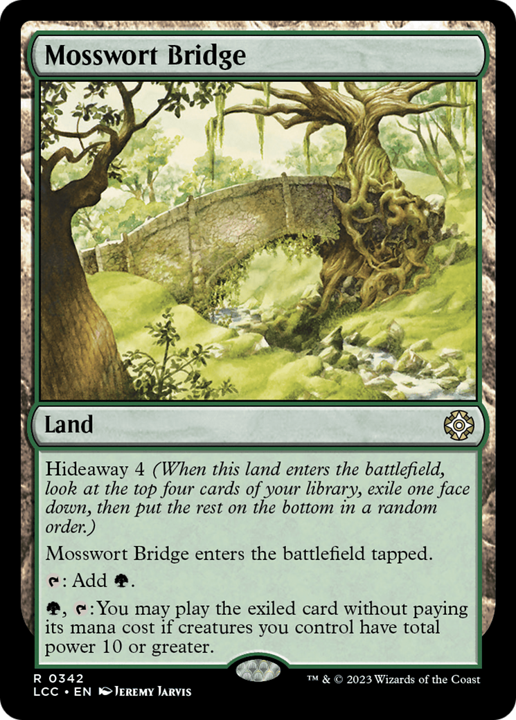 Mosswort Bridge [The Lost Caverns of Ixalan Commander] | Deep Dive Games St. Marys