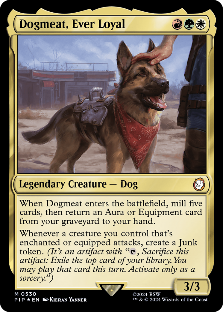 Dogmeat, Ever Loyal (Surge Foil) [Fallout] | Deep Dive Games St. Marys