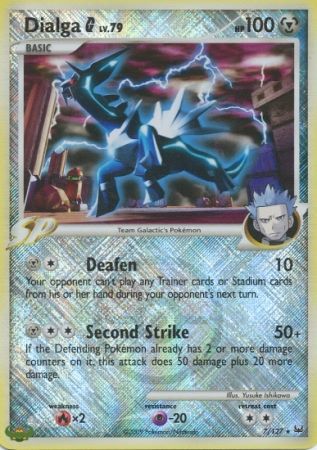 Dialga G (7/127) (League Promo) [Platinum: Base Set] | Deep Dive Games St. Marys