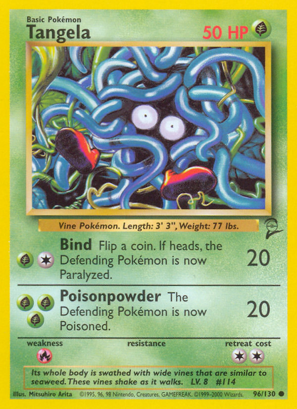 Tangela (96/130) [Base Set 2] | Deep Dive Games St. Marys