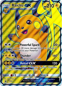 Raichu GX (SM90) (Jumbo Card) [Sun & Moon: Black Star Promos] | Deep Dive Games St. Marys