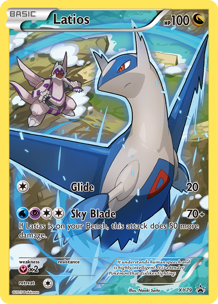 Latios (XY79) (Full Art Promo) [XY: Black Star Promos] | Deep Dive Games St. Marys