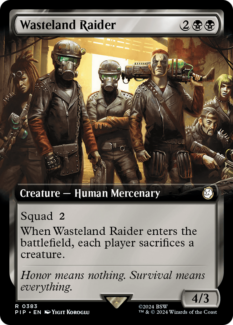 Wasteland Raider (Extended Art) [Fallout] | Deep Dive Games St. Marys