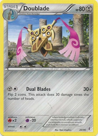 Doublade (23/30) [XY: Trainer Kit 1 - Bisharp] | Deep Dive Games St. Marys