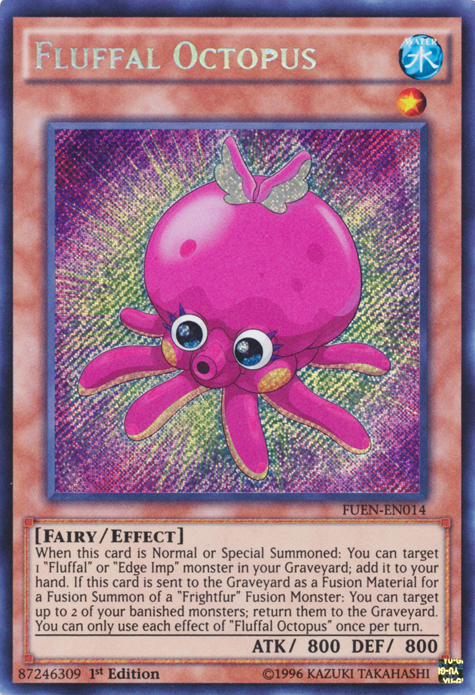 Fluffal Octopus [FUEN-EN014] Secret Rare | Deep Dive Games St. Marys