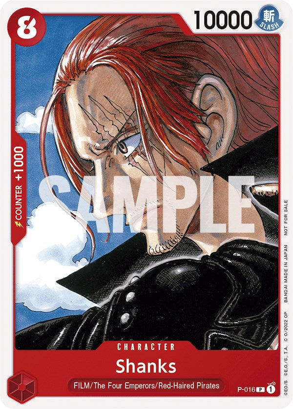 Shanks (One Piece Film Red) [One Piece Promotion Cards] | Deep Dive Games St. Marys