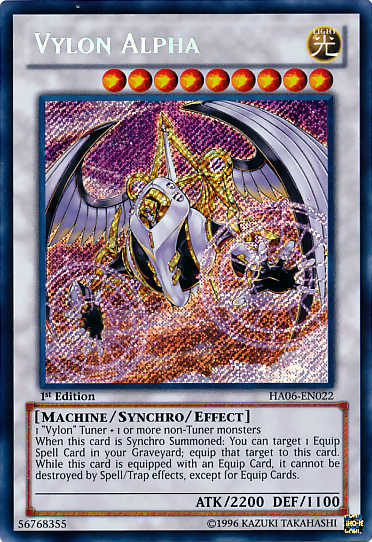 Vylon Alpha [HA06-EN022] Secret Rare | Deep Dive Games St. Marys