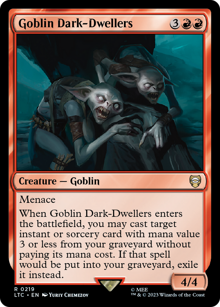 Goblin Dark-Dwellers [The Lord of the Rings: Tales of Middle-Earth Commander] | Deep Dive Games St. Marys