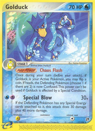 Golduck (17/100) [EX: Sandstorm] | Deep Dive Games St. Marys