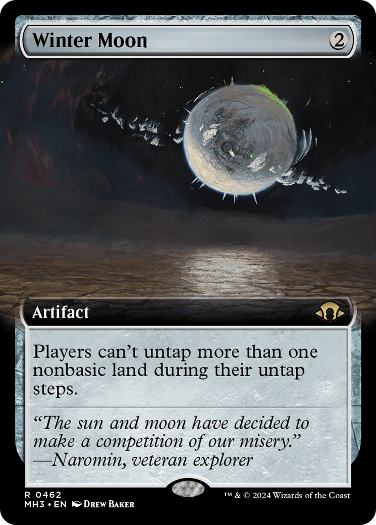 Winter Moon (Extended Art) [Modern Horizons 3] | Deep Dive Games St. Marys