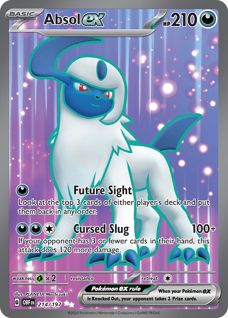 Absol ex (214/197) [Scarlet & Violet: Obsidian Flames] | Deep Dive Games St. Marys