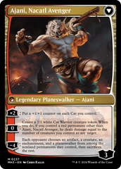 Ajani, Nacatl Pariah // Ajani, Nacatl Avenger [Modern Horizons 3] | Deep Dive Games St. Marys