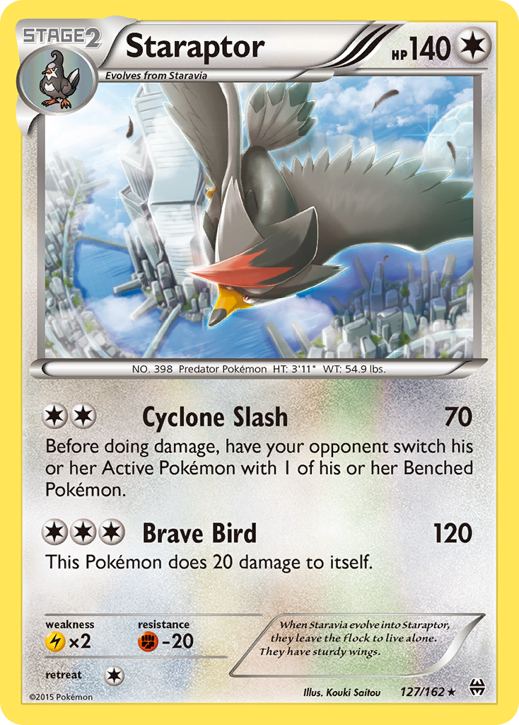 Staraptor (127/162) [XY: BREAKthrough] | Deep Dive Games St. Marys