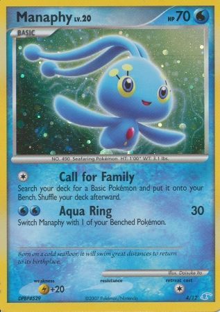 Manaphy (4/12) [Diamond & Pearl: Trainer Kit - Manaphy] | Deep Dive Games St. Marys