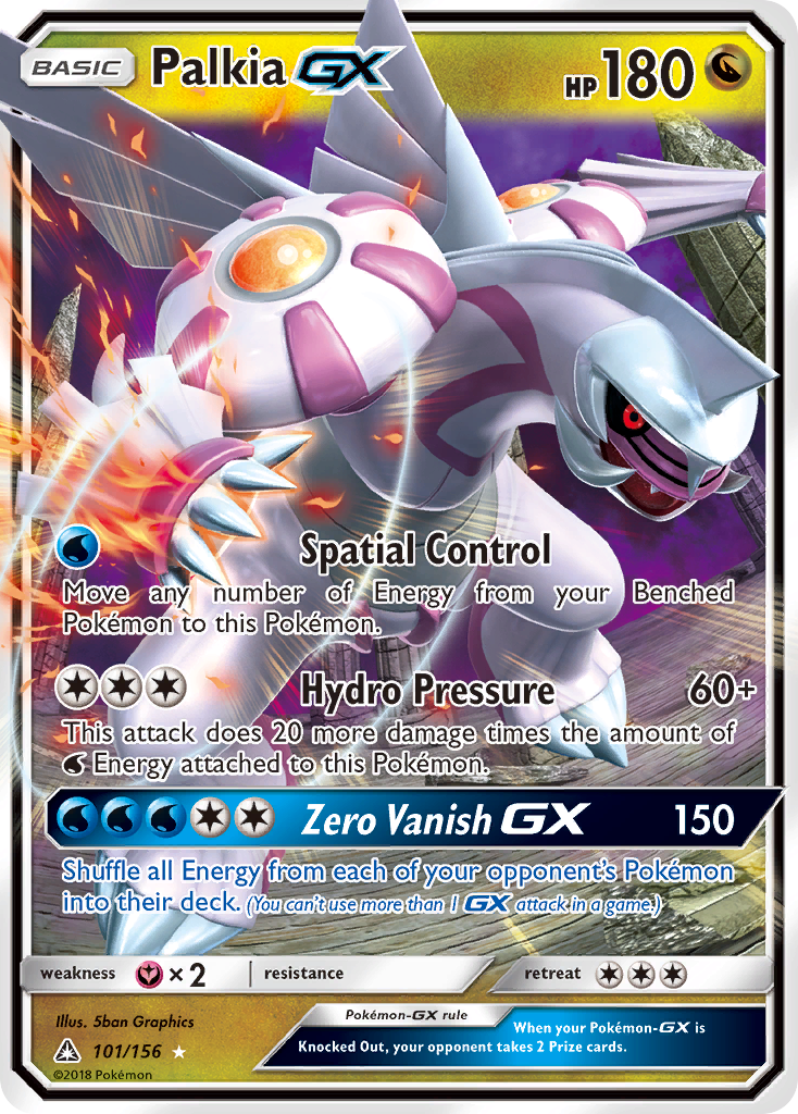 Palkia GX (101/156) [Sun & Moon: Ultra Prism] | Deep Dive Games St. Marys