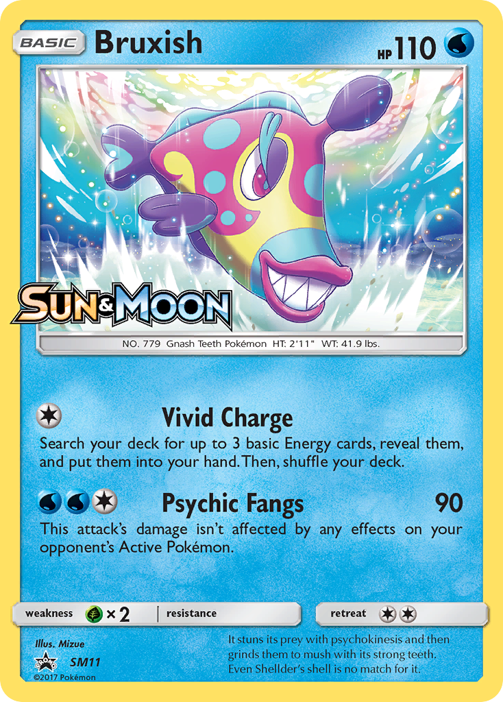 Bruxish (SM11) [Sun & Moon: Black Star Promos] | Deep Dive Games St. Marys