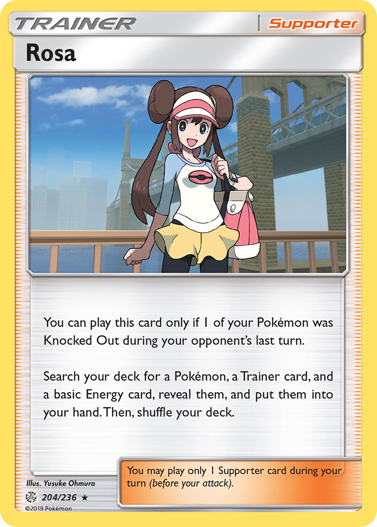 Rosa (204/236) [Sun & Moon: Cosmic Eclipse] | Deep Dive Games St. Marys