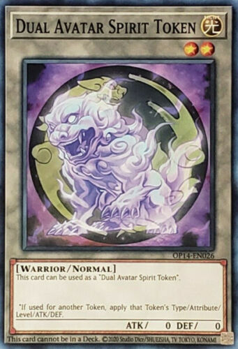 Dual Avatar Spirit Token [OP14-EN026] Super Rare | Deep Dive Games St. Marys