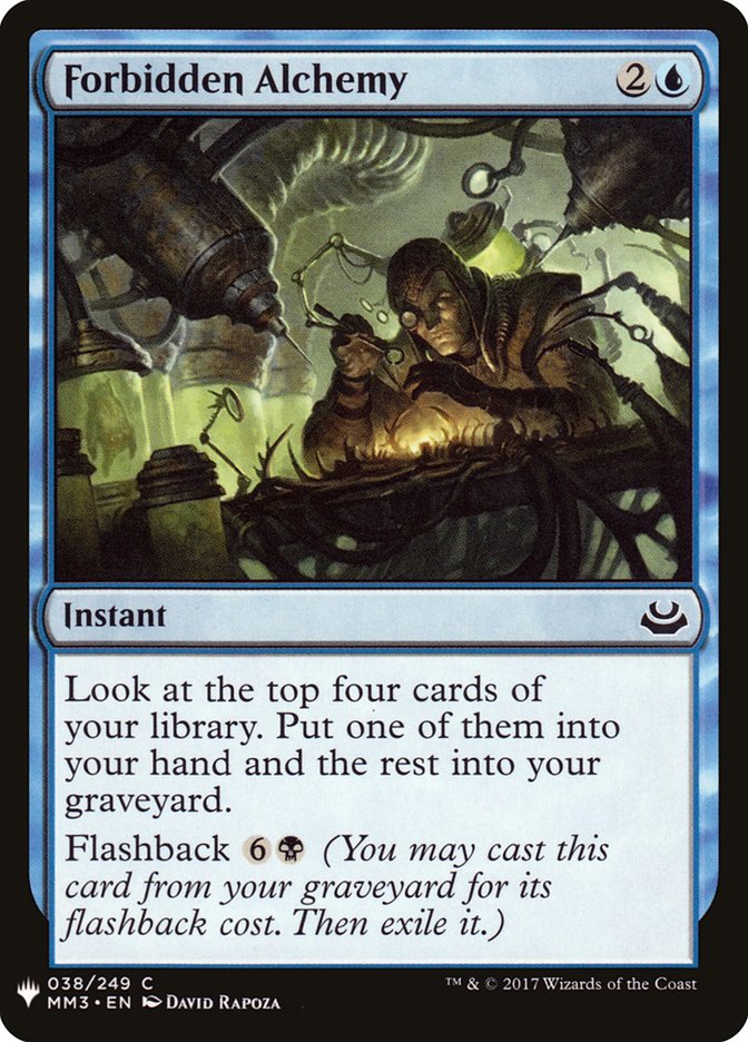 Forbidden Alchemy [Mystery Booster] | Deep Dive Games St. Marys