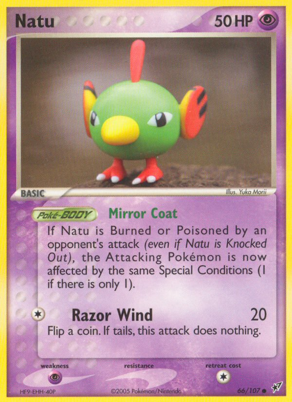 Natu (66/107) [EX: Deoxys] | Deep Dive Games St. Marys